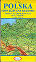 Polska. Mapa fizyczna w skali 11 250 tys. Reedycja mapy wydanej we Lwowie w 1939 r
