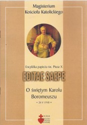 Editae Saepe. Encyklika papieża św. Piusa X o świętym Karolu Boromeuszu