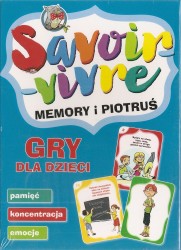 Savoir - vivre. Memory i Piotruś. Gry dla dzieci