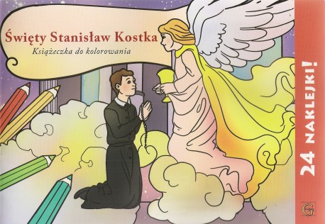 Święty Stanisław Kostka. Kolorowanka