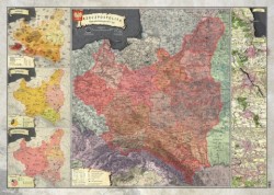 Mapa Historyczna II Rzeczypospolitej 1937r....