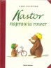 Kastor naprawia rower,