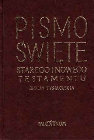 Pismo święte ST i NT Pallotinum w etui z zamkiem